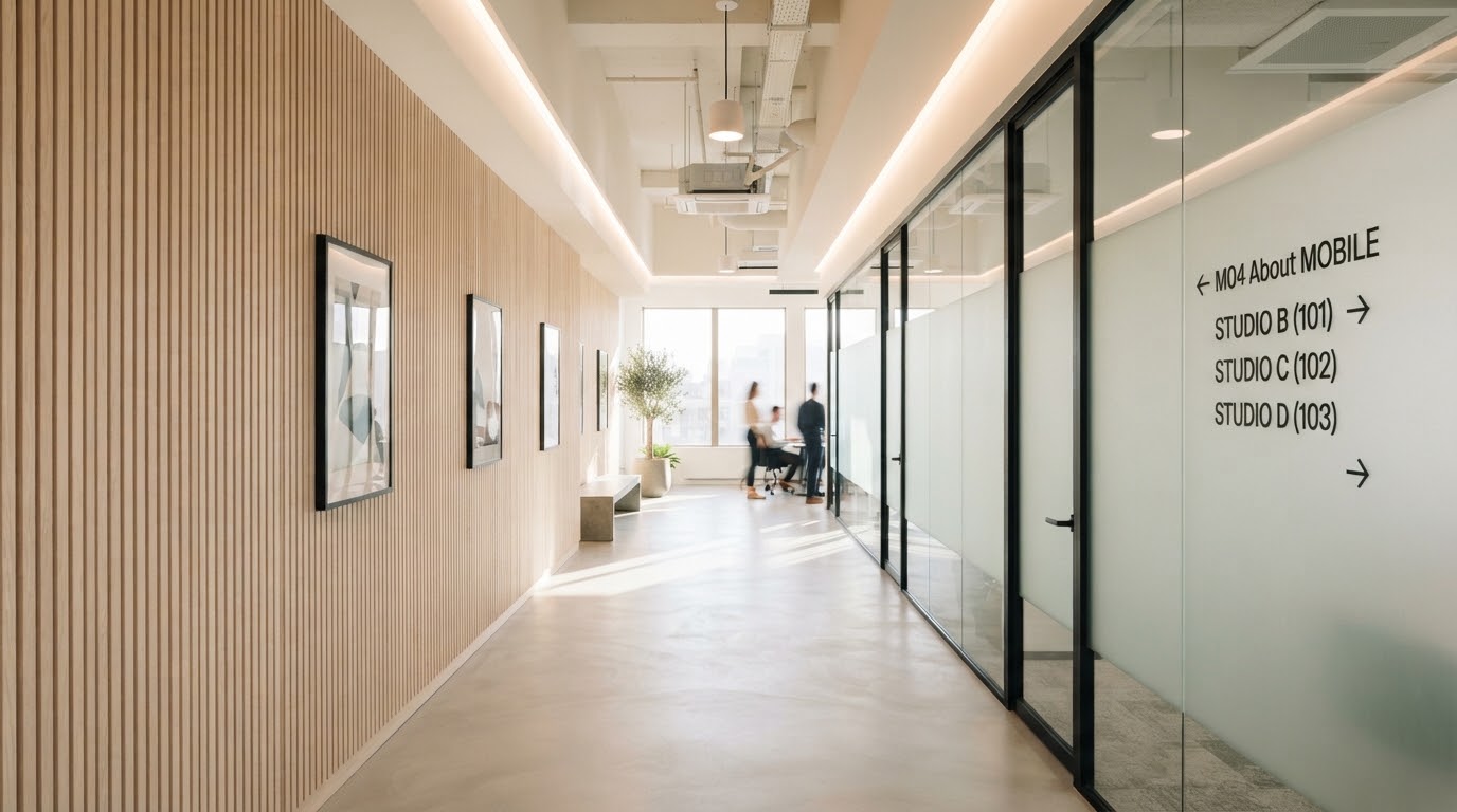Illustrative photo of a corridor