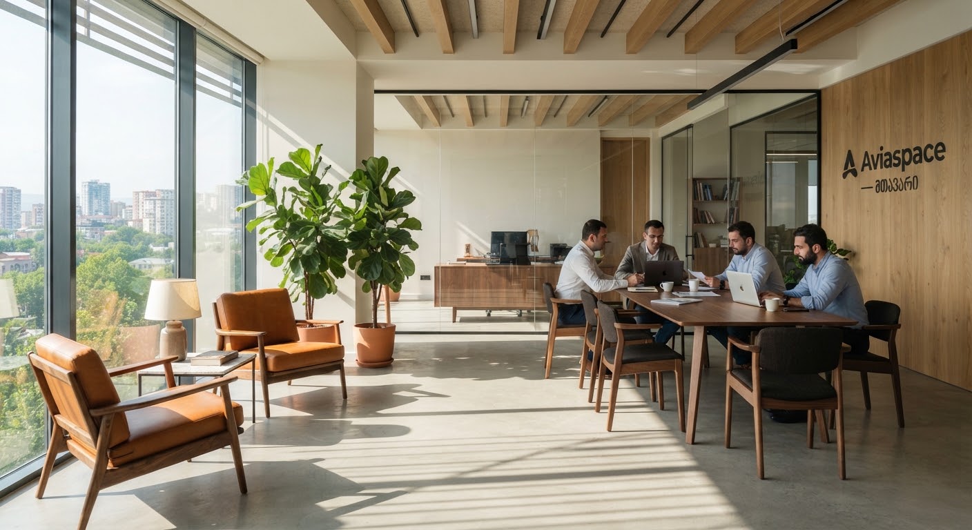 Aviaspace: illustrative photo of a workspace