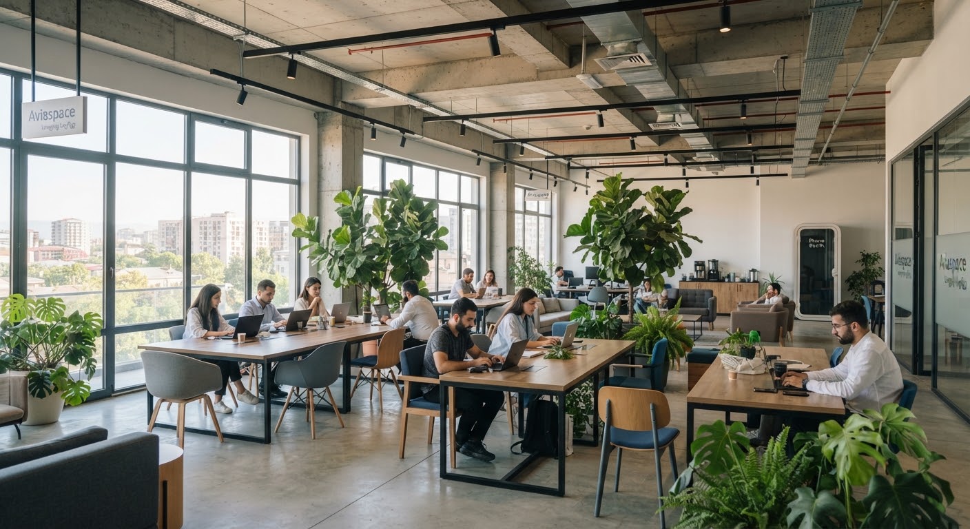 Aviaspace: illustrative photo of a workspace