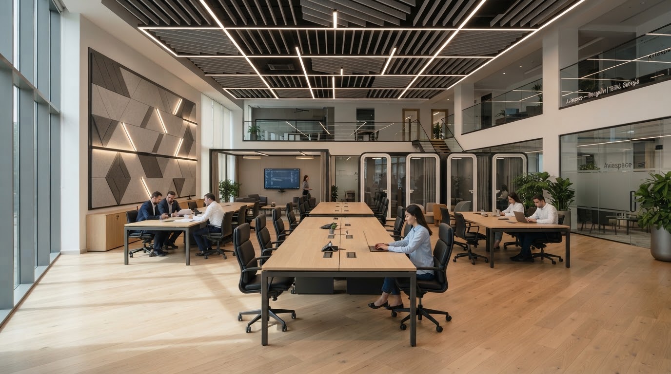Aviaspace: illustrative photo of a workspace
