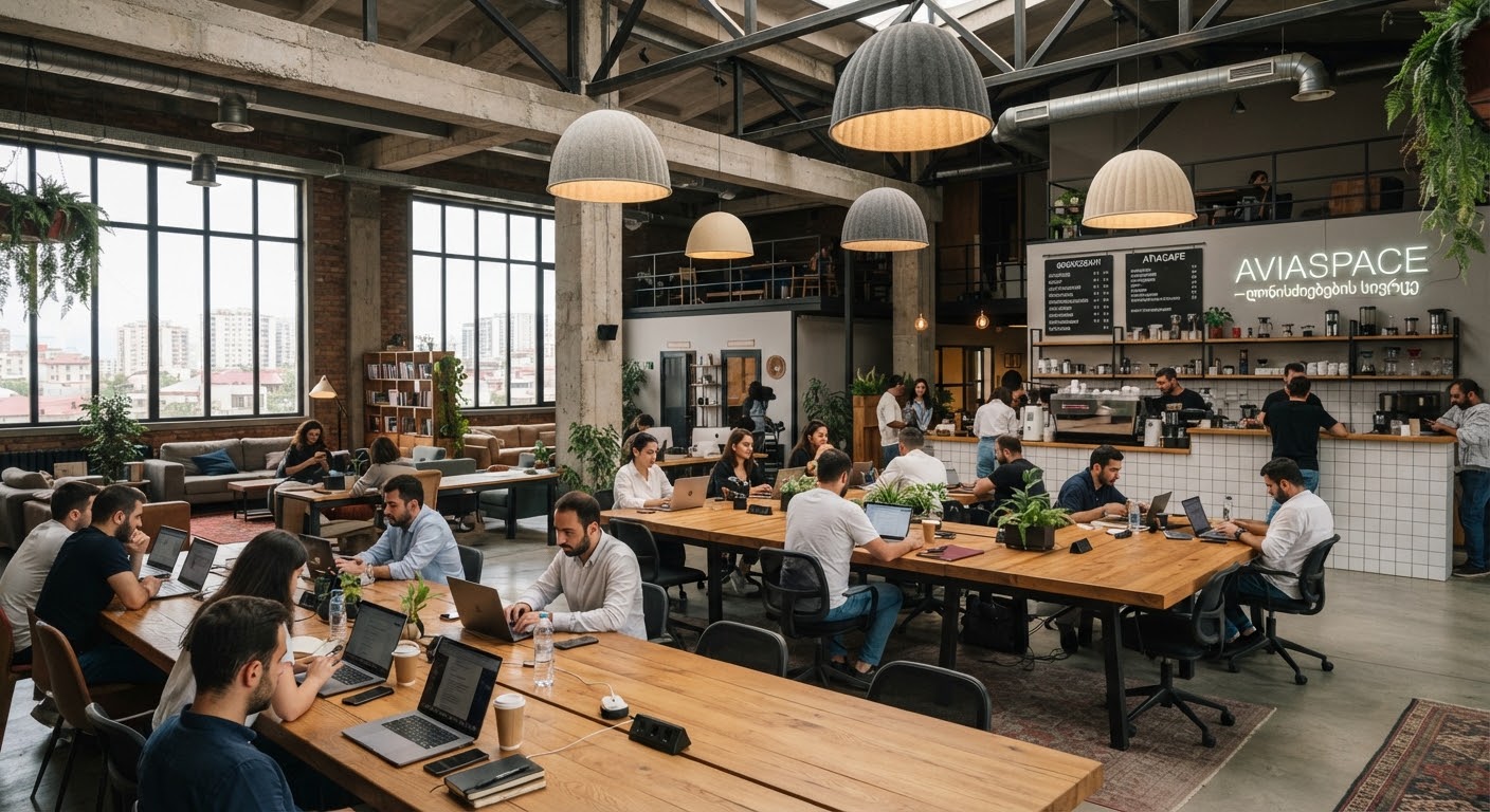 Aviaspace: illustrative photo of a workspace