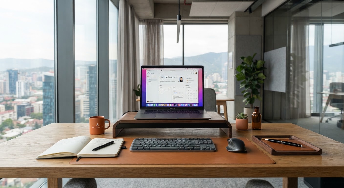 Virtual office workspace