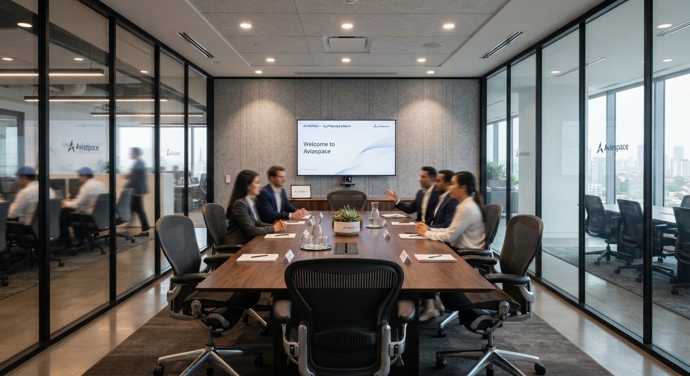 Illustrative photo of a meeting room